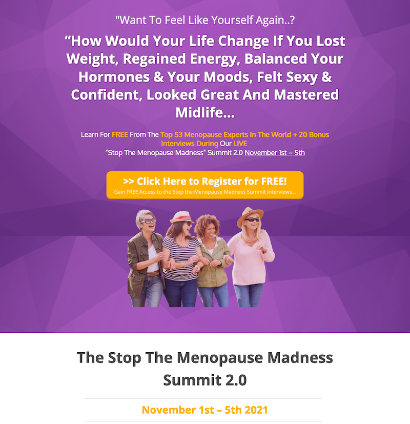 Menopause Banner