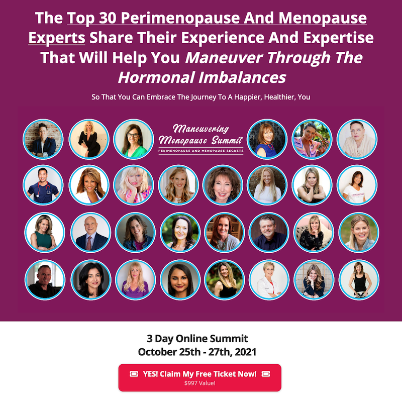 Menopause Summit Banner Speakers